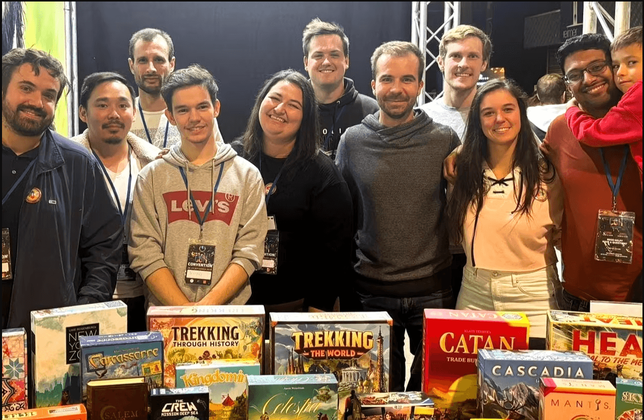 Board Games Fanatics of Luxembourg community members playing games